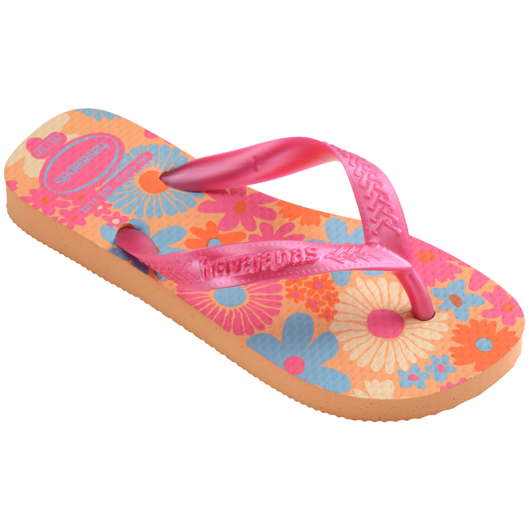 Kids' Top Flores Flip Flops