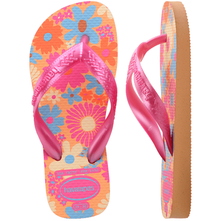 Kids' Top Flores Flip Flops