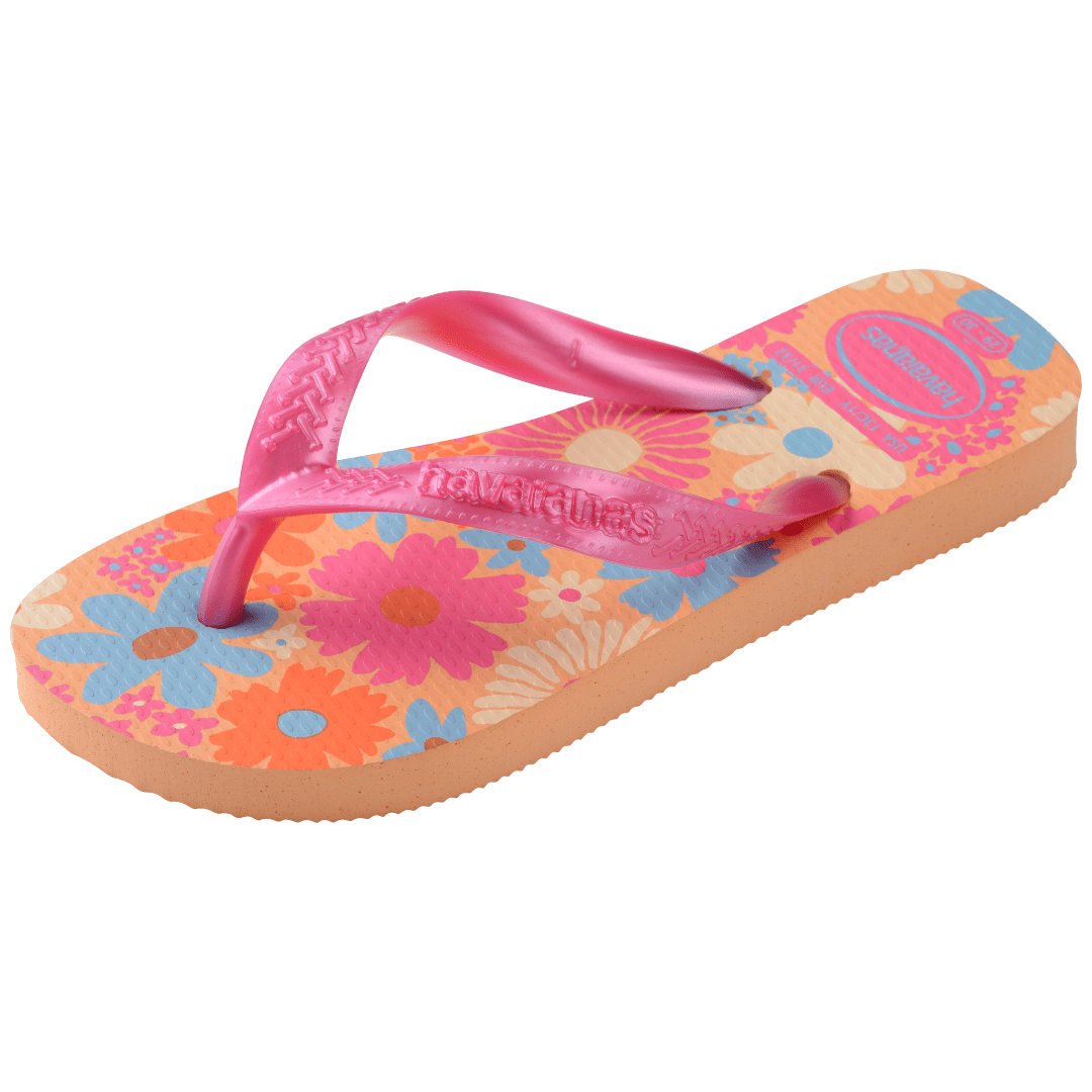 Kids' Top Flores Flip Flops