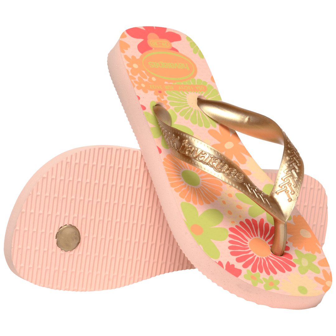 Kids' Top Flores Flip Flops