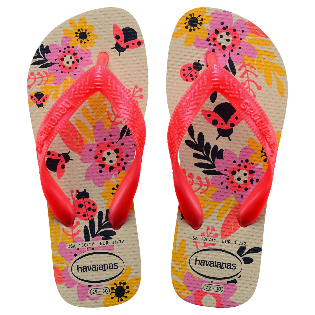 Kids' Top Flores Flip Flops