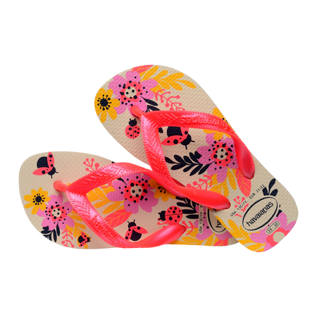 Kids' Top Flores Flip Flops