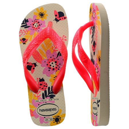 Kids' Top Flores Flip Flops