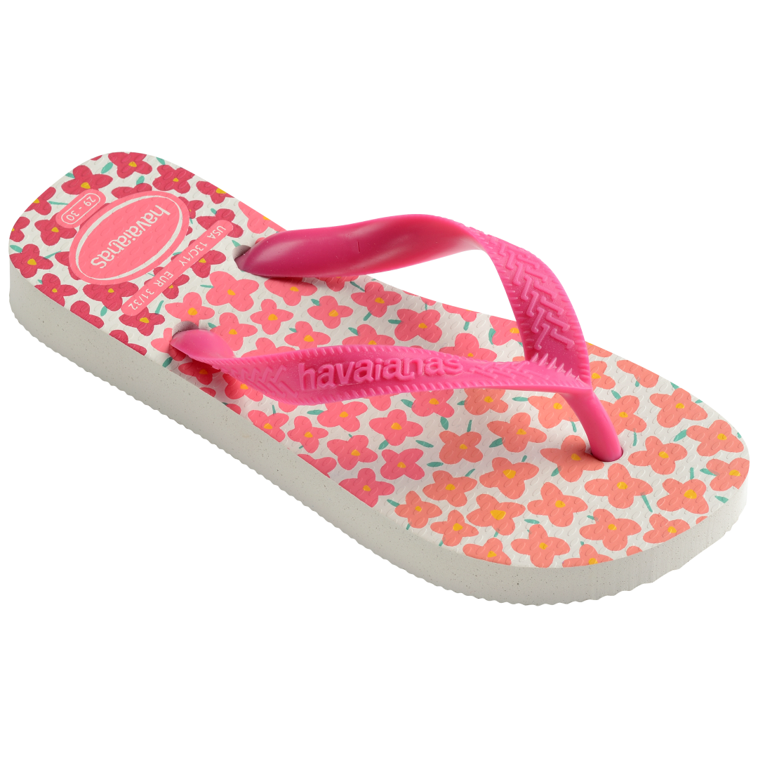 Kids' Top Flores Flip Flops