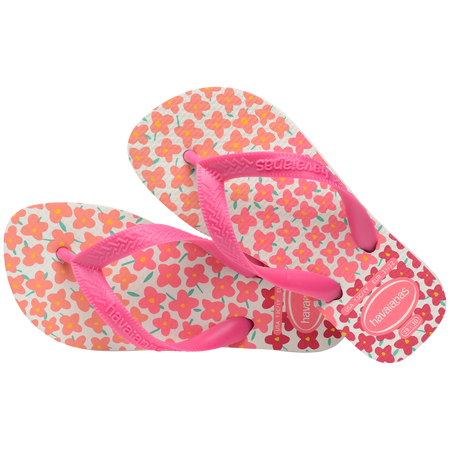 Kids' Top Flores Flip Flops