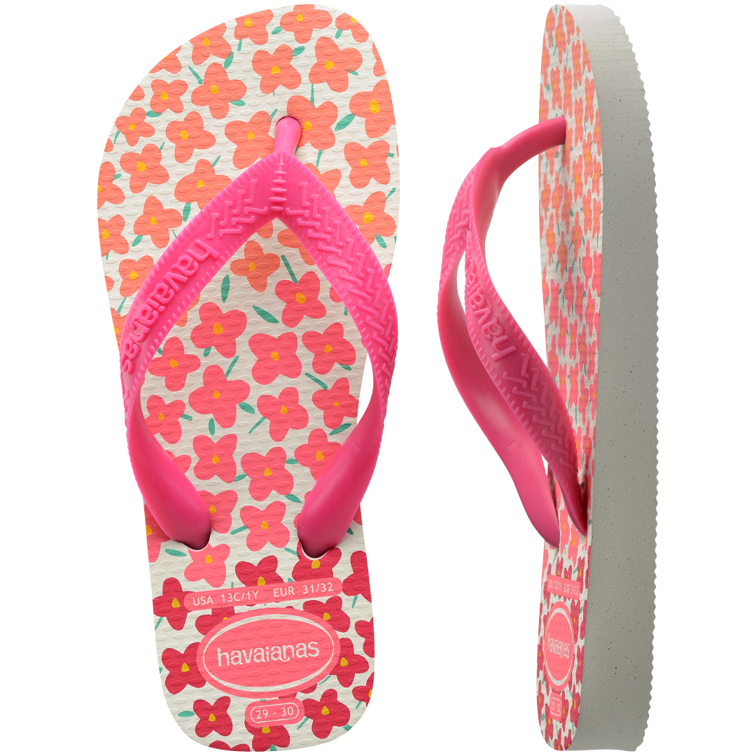 Kids' Top Flores Flip Flops