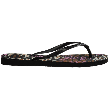 Women's Slim Animal Print Flip Flops