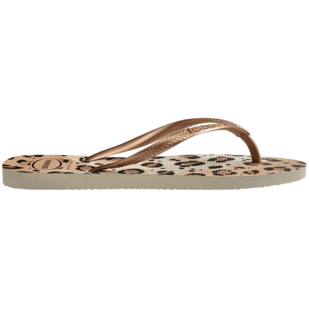 Women's Slim Animal Print Flip Flops