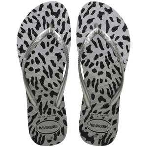 Women's Slim Animal Print Flip Flops