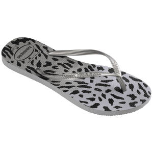 Women's Slim Animal Print Flip Flops