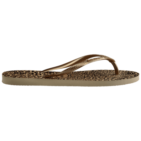 Kids' Slim Animal Print Flip Flops