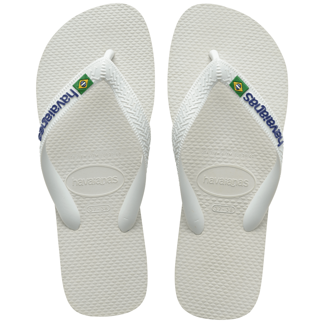 Kids' Brazil Logo Flip Flops