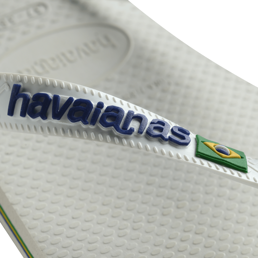 Kids' Brazil Logo Flip Flops