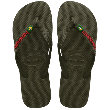 Kids' Brazil Logo Flip Flops