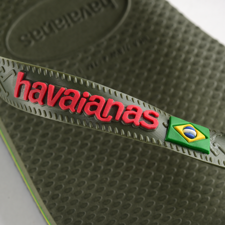 Kids' Brazil Logo Flip Flops