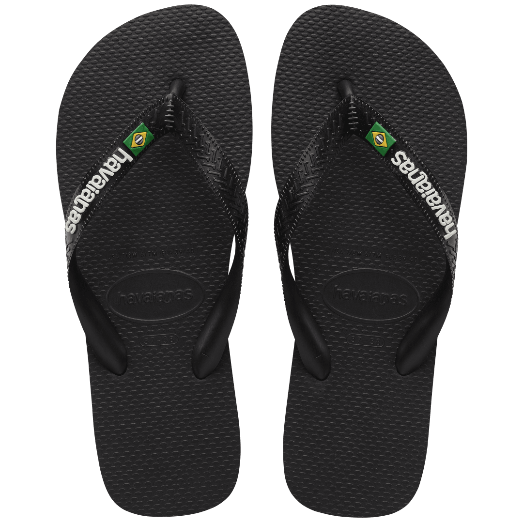 Kids' Brazil Logo Flip Flops