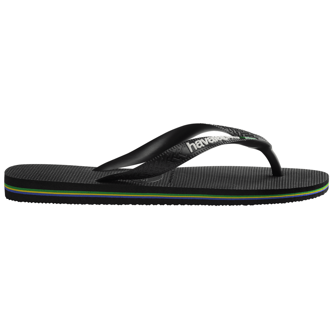 Kids' Brazil Logo Flip Flops