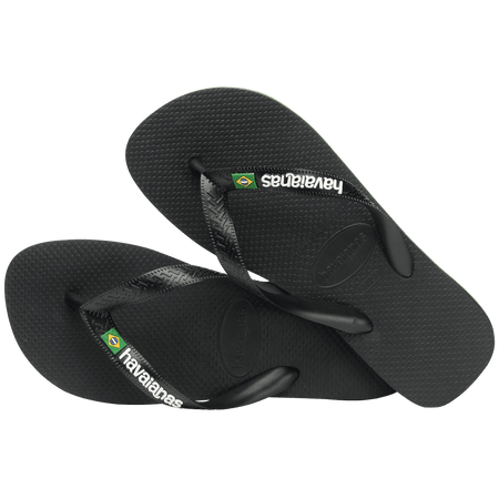 Kids' Brazil Logo Flip Flops