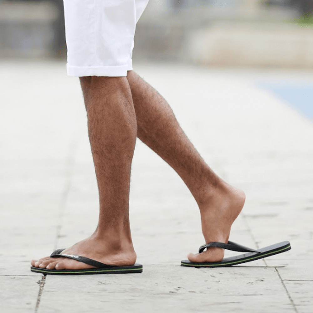 Kids' Brazil Logo Flip Flops