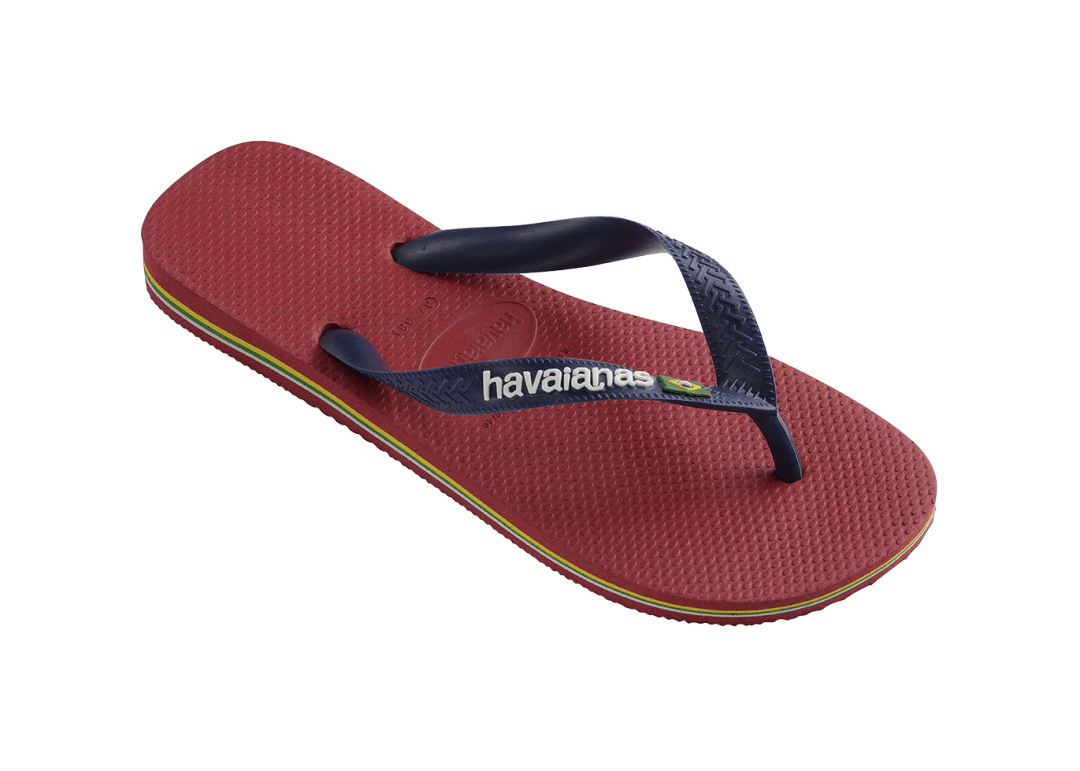 Men's Brazil Logo Flip Flops