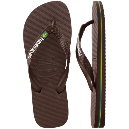 Men's Brazil Logo Flip Flops