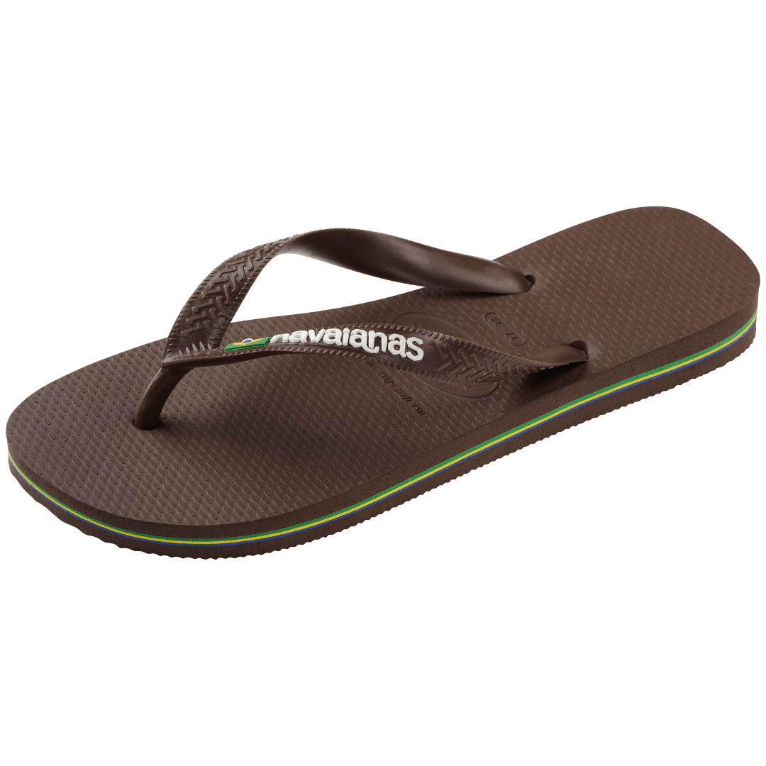 Men's Brazil Logo Flip Flops