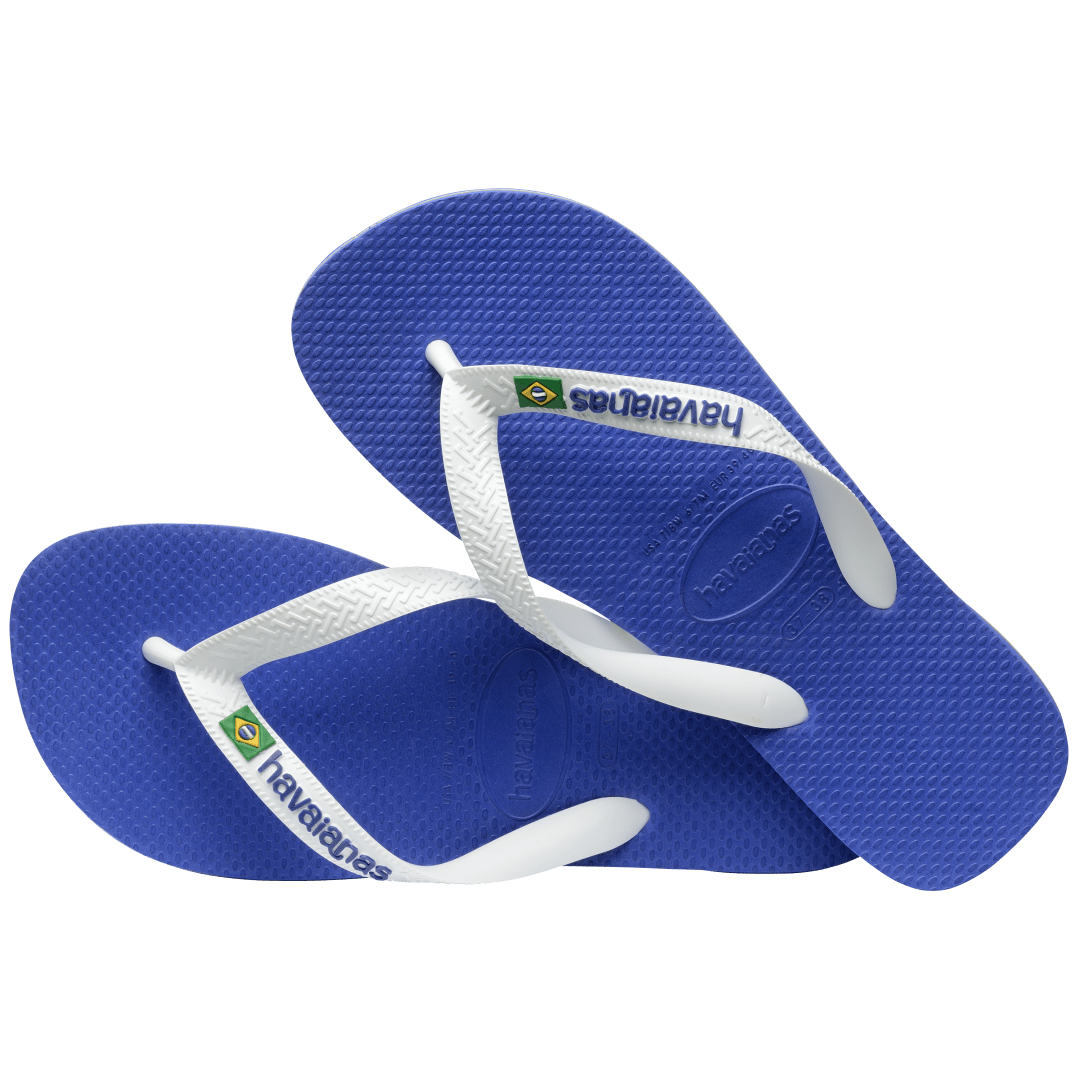 Men's Brazil Logo Flip Flops