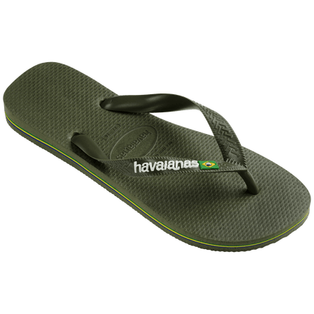 Kids' Brazil Logo Flip Flops