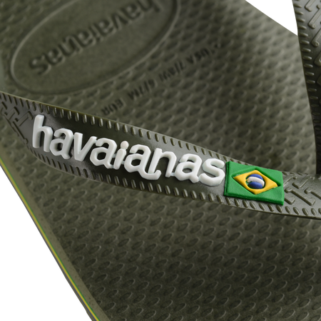 Kids' Brazil Logo Flip Flops