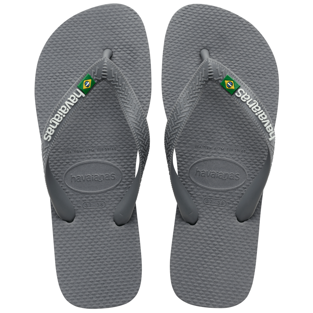 Men's Brazil Logo Flip Flops