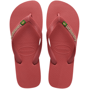 Kids' Brazil Logo Flip Flops