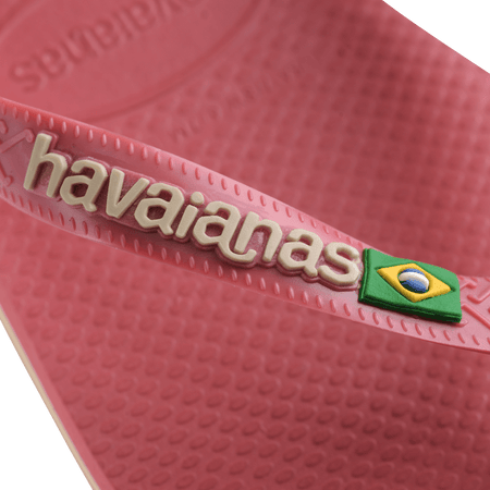 Kids' Brazil Logo Flip Flops