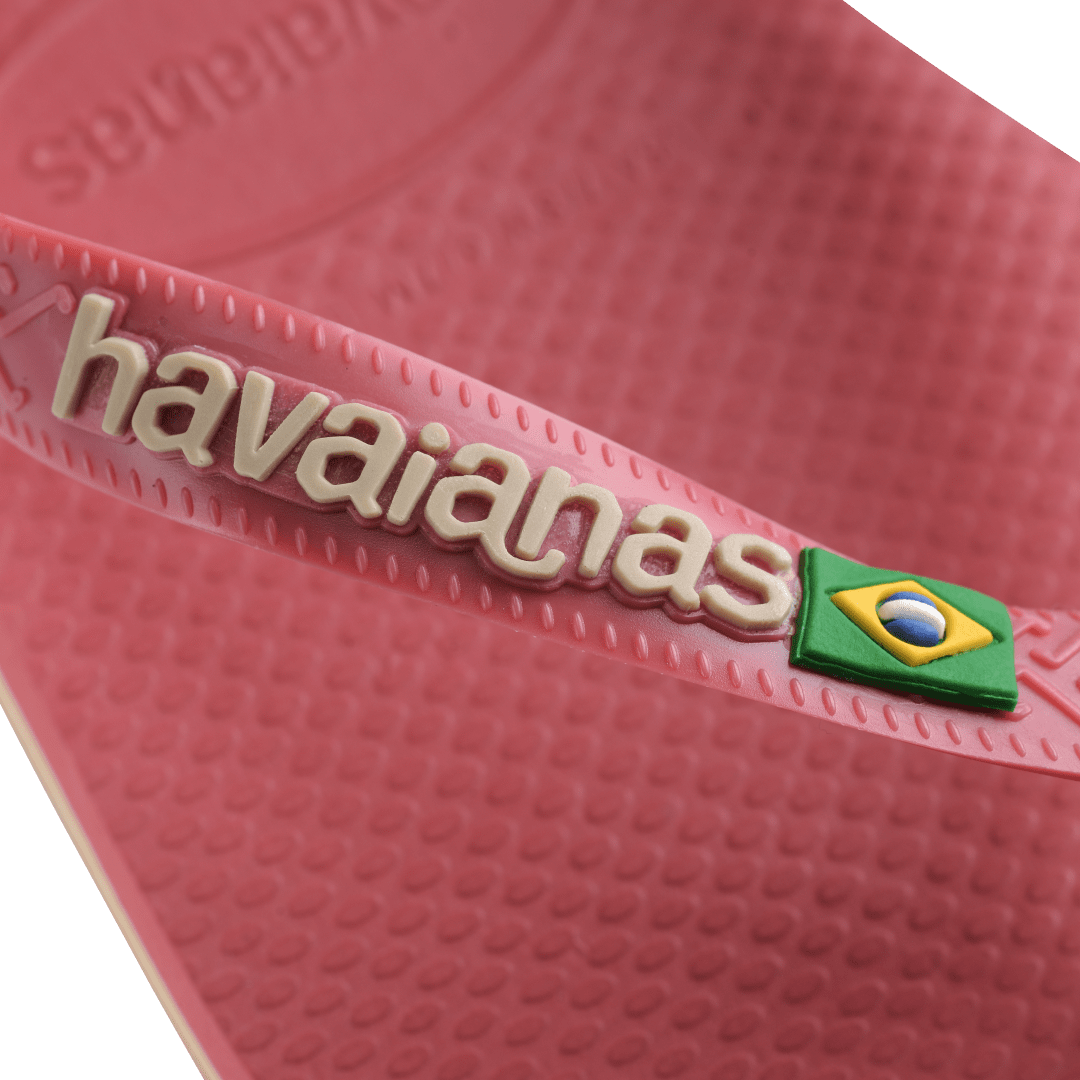 Kids' Brazil Logo Flip Flops