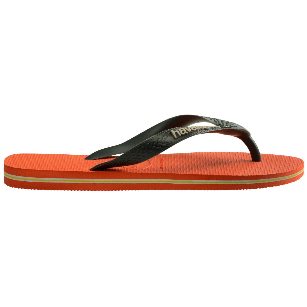 Kids' Brazil Logo Flip Flops