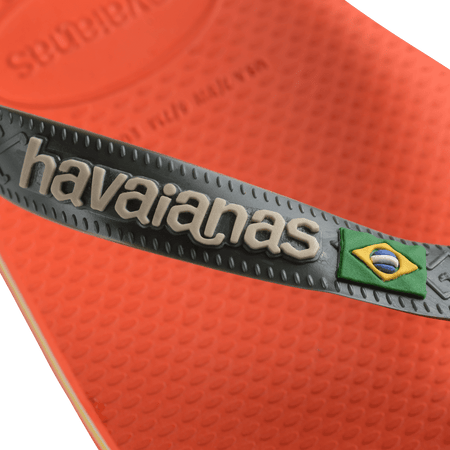 Kids' Brazil Logo Flip Flops