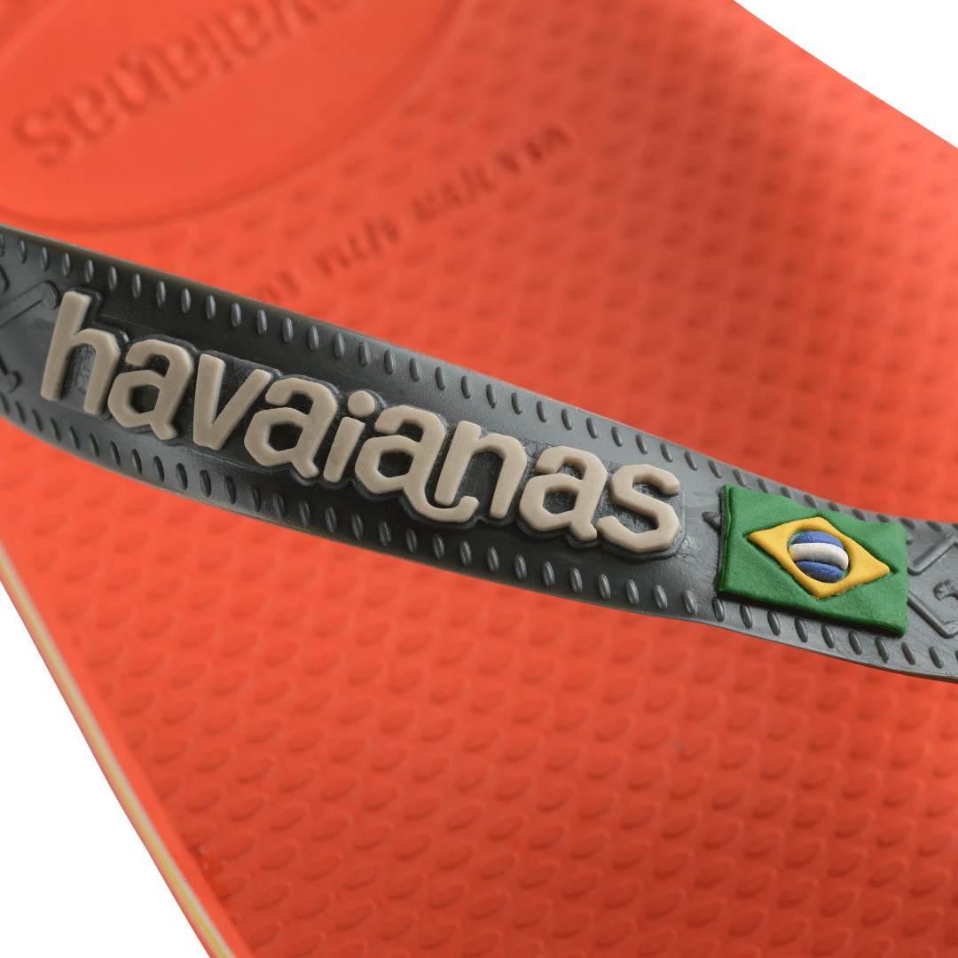 Kids' Brazil Logo Flip Flops