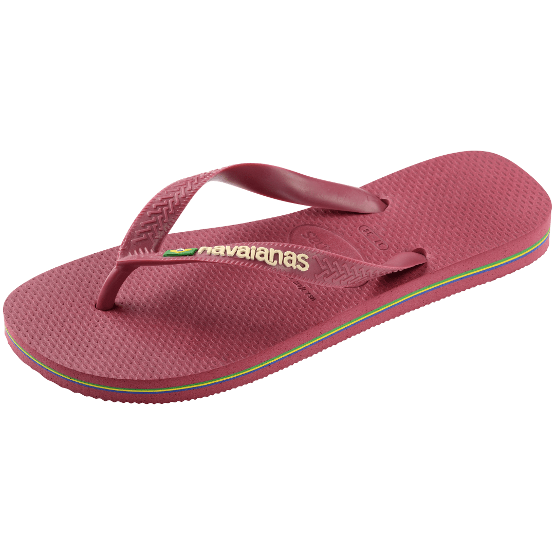 Women's Brazil Logo Flip Flops