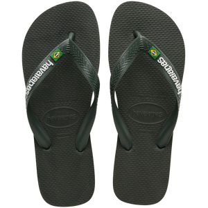 Kids' Brazil Logo Flip Flops