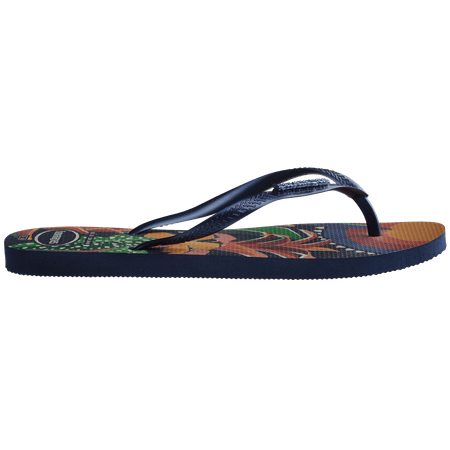 Women's Slim Tropical Flip Flops