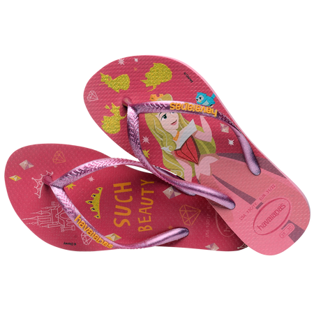 Kids' Disney Princess Slim Flip Flops