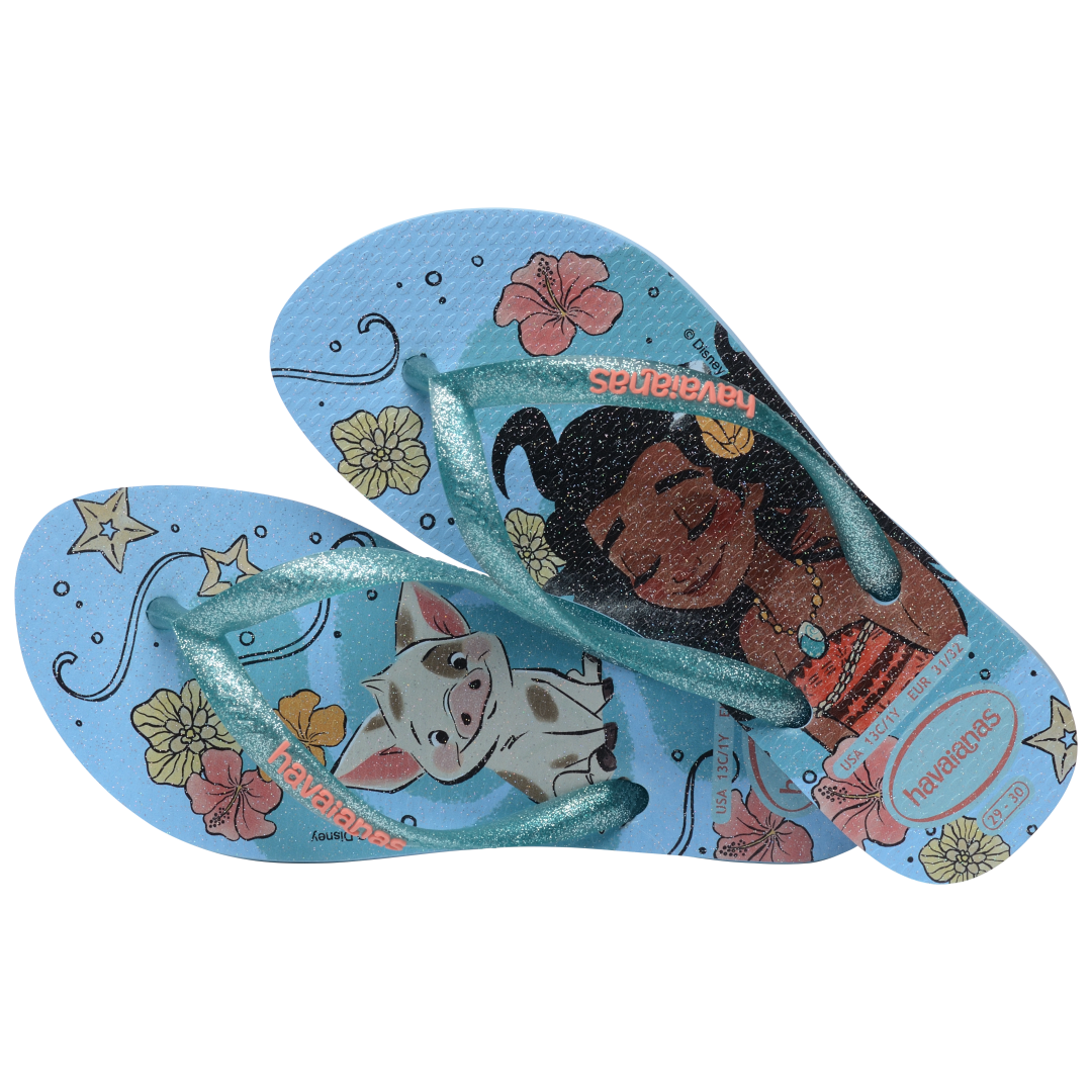 Kids' Disney Princess Slim Flip Flops