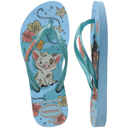 Kids' Disney Princess Slim Flip Flops