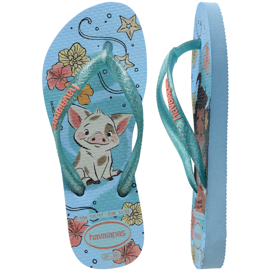 Kids' Disney Princess Slim Flip Flops