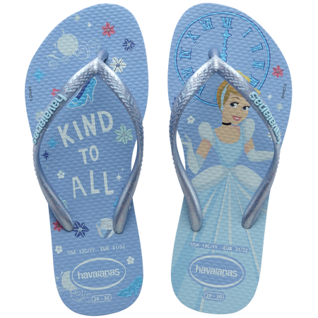 Kids' Disney Princess Slim Flip Flops