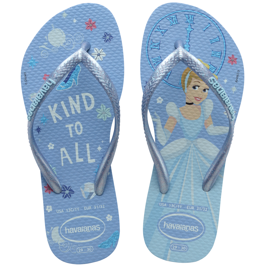 Kids' Disney Princess Slim Flip Flops