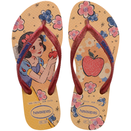 Kids' Disney Princess Slim Flip Flops