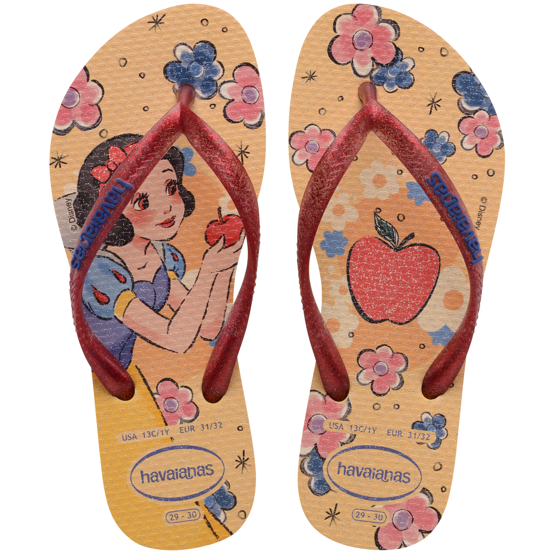 Kids' Disney Princess Slim Flip Flops