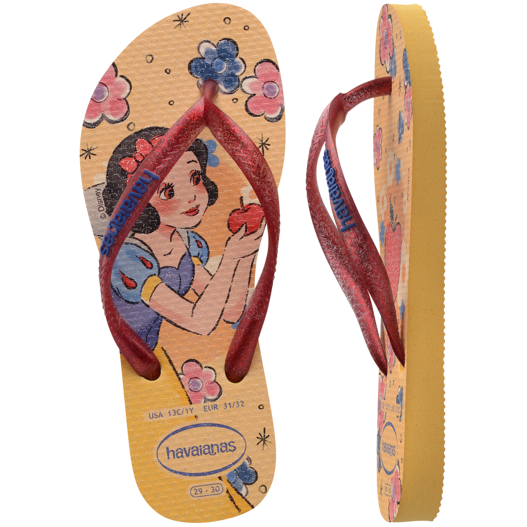 Kids' Disney Princess Slim Flip Flops