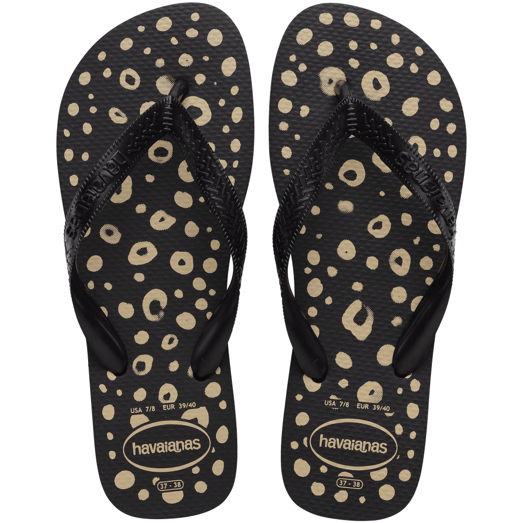 Women's Top Animal Flip Flops