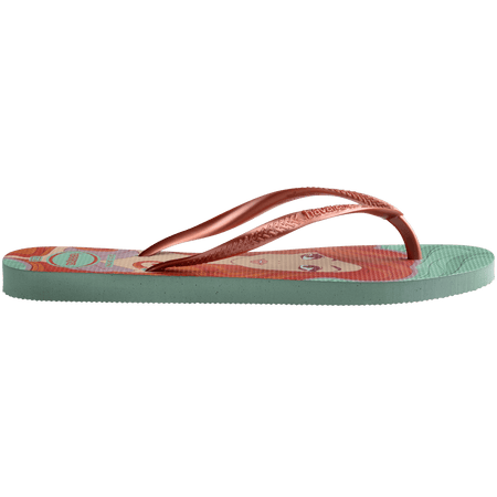 Women's Disney Princess The Little Mermaid Slim Flip Flops